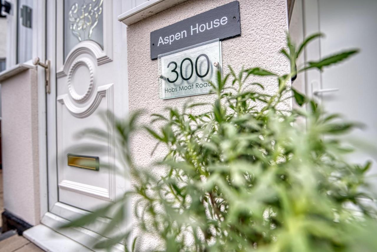 Stylish House - B'Ham Airport And Nec, Jlr Solihull, Business & Leisure Stays - Aspen House المظهر الخارجي الصورة