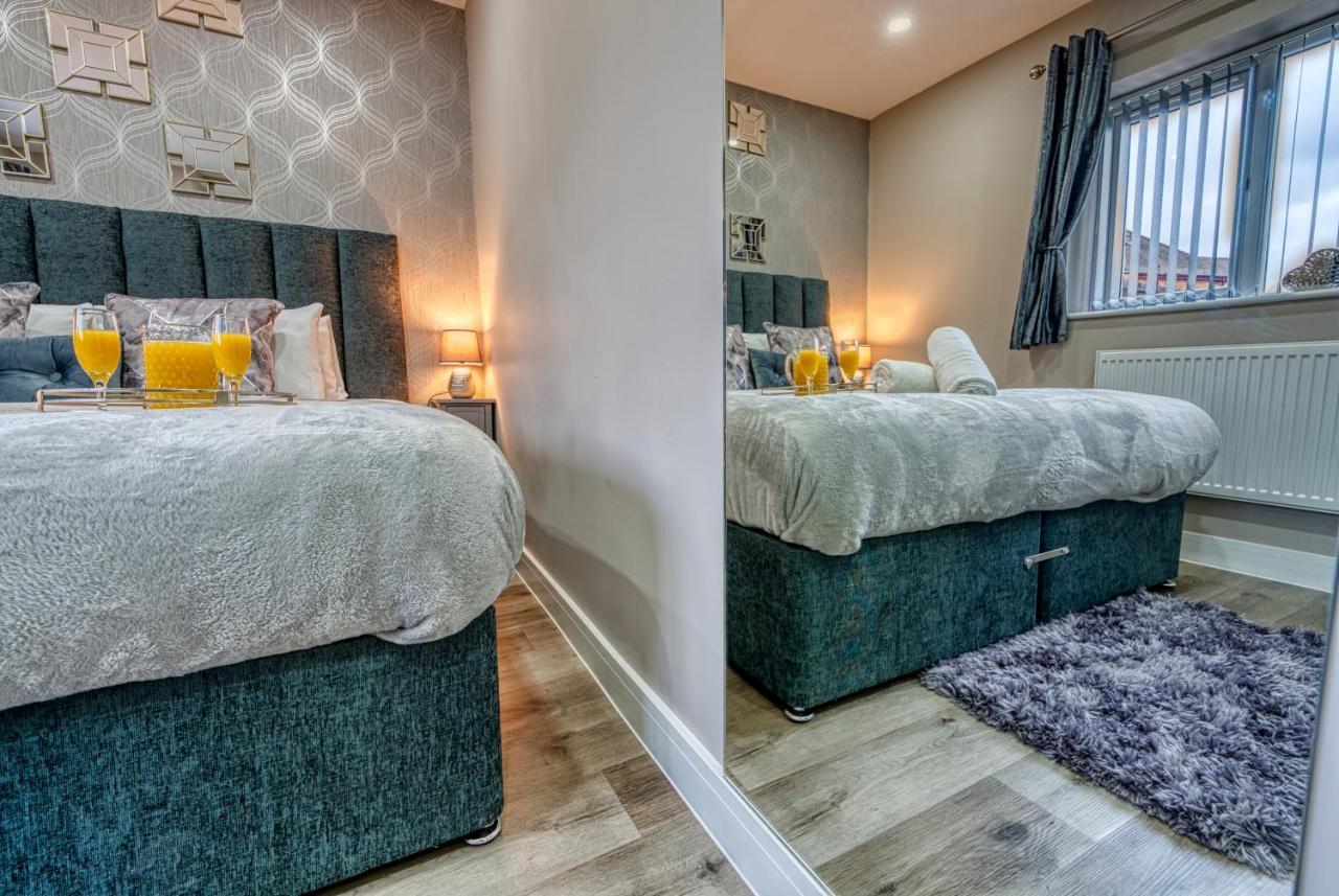 Stylish House - B'Ham Airport And Nec, Jlr Solihull, Business & Leisure Stays - Aspen House الغرفة الصورة